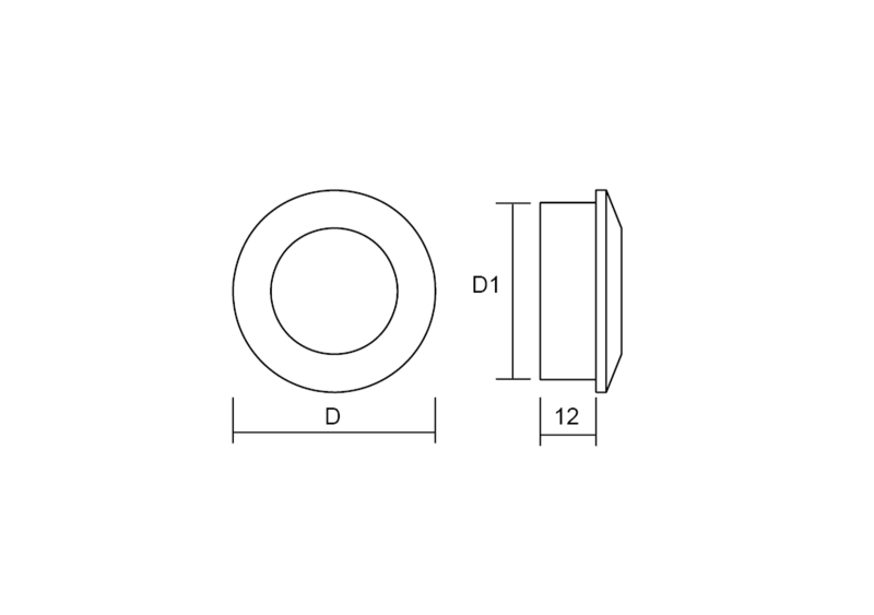 Poignée cuvette Deep
